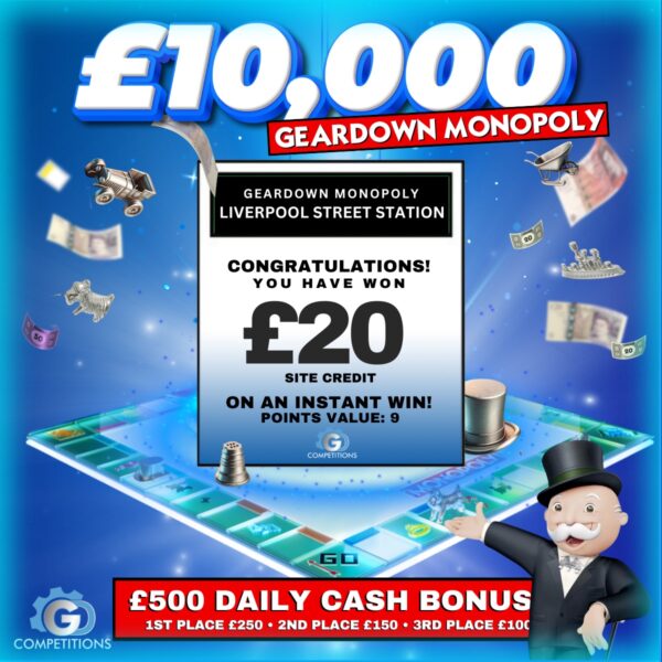 Liverpool Street Station - £20 Site Credit - 9 points