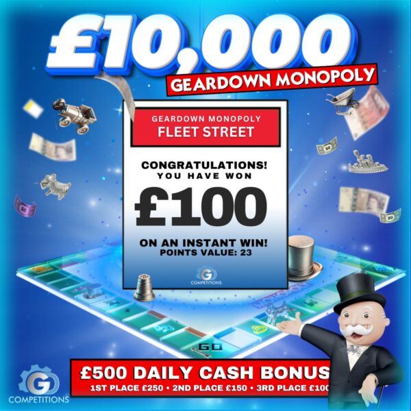 Fleet Street - £100 Cash - 23 points