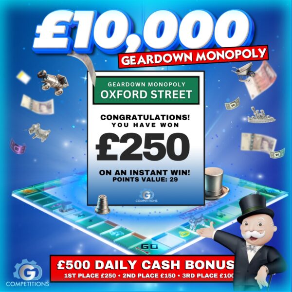 Oxford Street - £250 Cash - 29 points