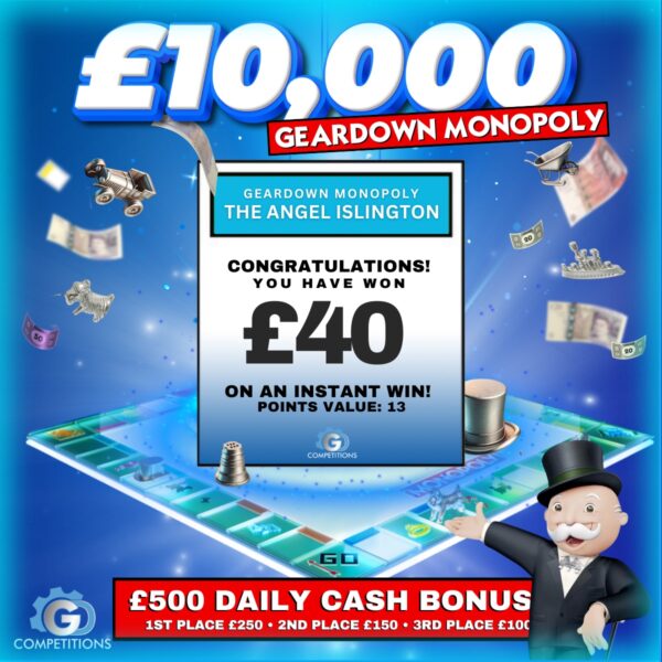 The Angel Islington - £40 Cash - 13 points