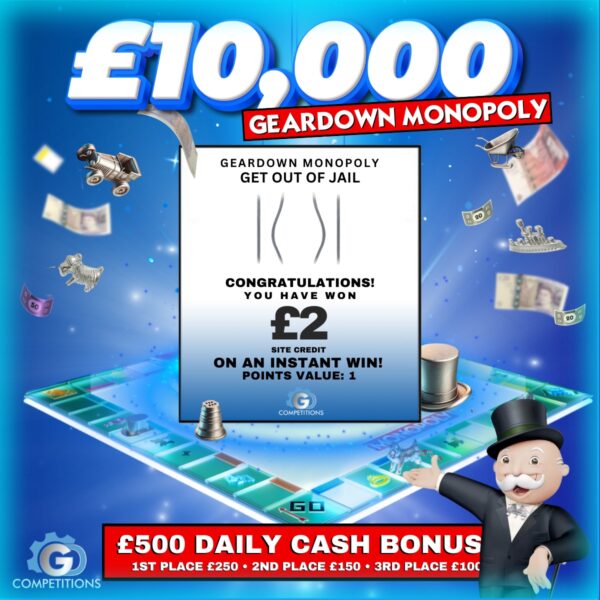 Get Out Of Jail - £2 Site Credit - 1 point