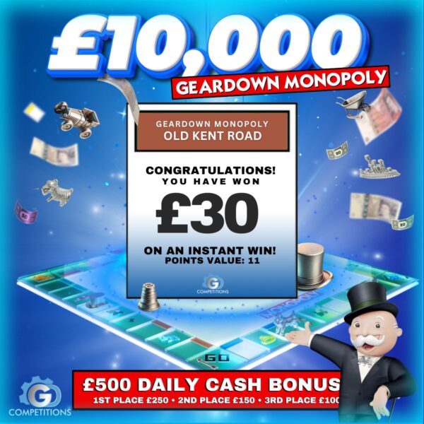 Old Kent Road - £30 Cash - 11 points