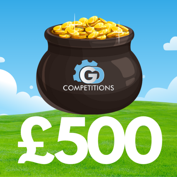 POT OF GOLD £500 CASH - (HIT 3 AND WIN £3000)
