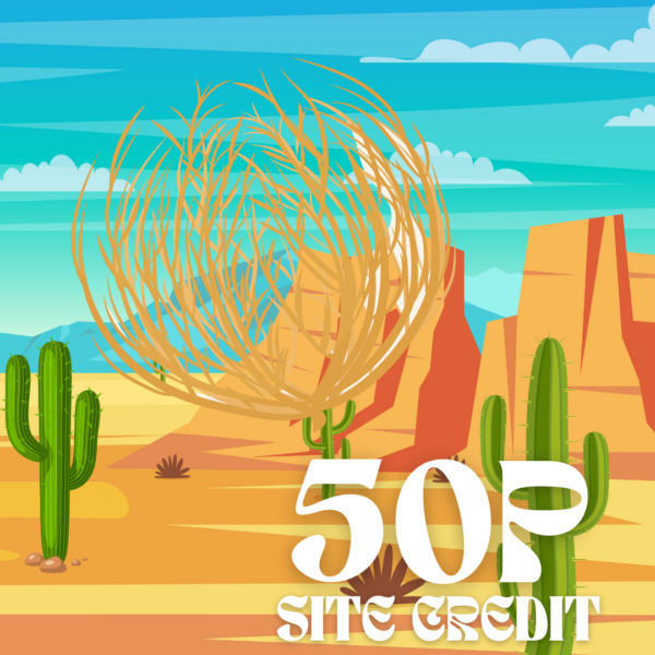 50p Site Credit