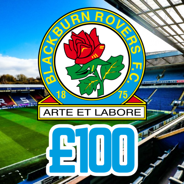 BLACKBURN ROVERS - £100 SITE CREDIT