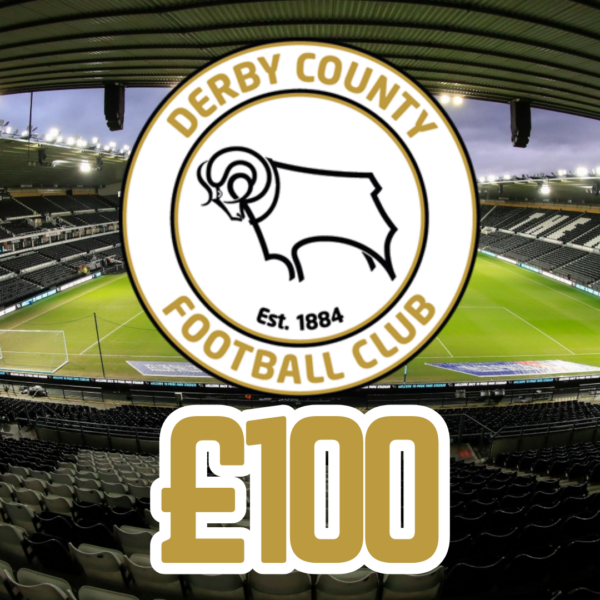 DERBY COUNTY - £100 SITE CREDIT
