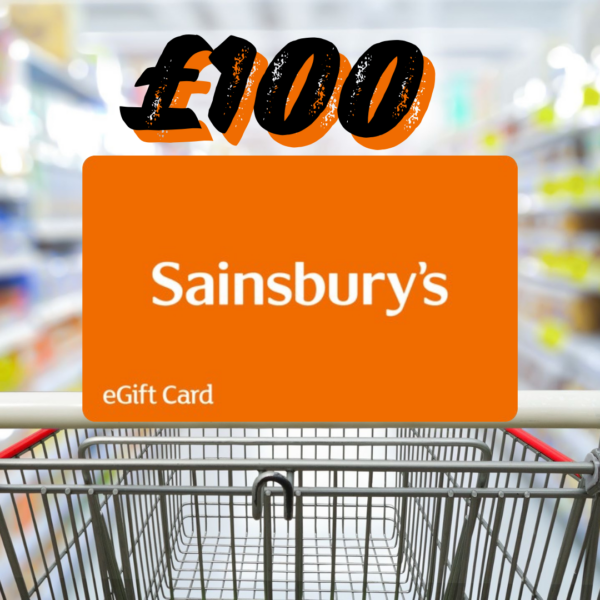£100 SAINSBURYS GIFT CARD