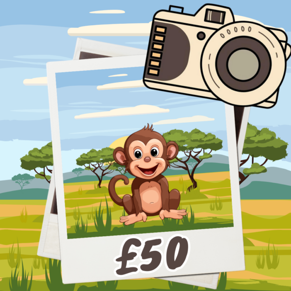 Monkey: £50 Cash