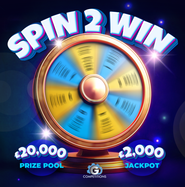 BRAND NEW £20K SPIN 2 WIN (£2000 Jackpot)