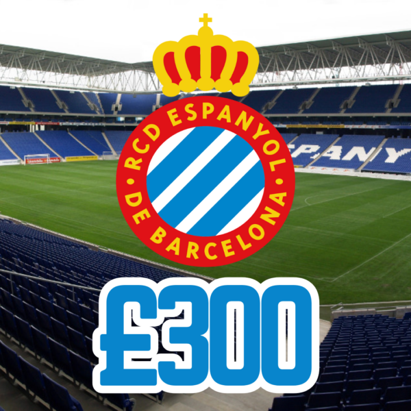 ESPANYOL DE BARCELONA - £300 CASH