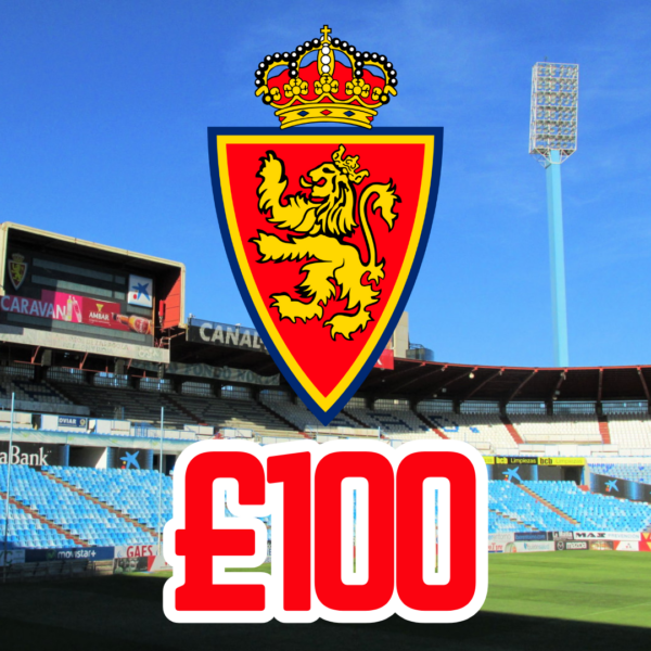 REAL ZARAGOZA - £100 SITE CREDIT