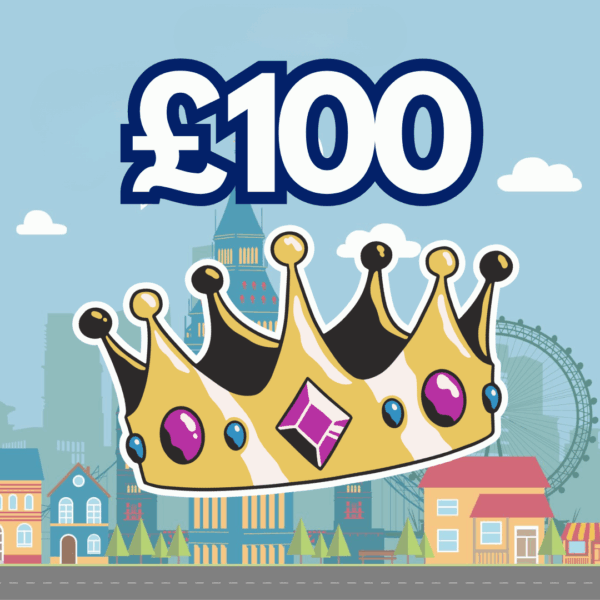 CROWN £100 CASH - (HIT 3 AND WIN £500)