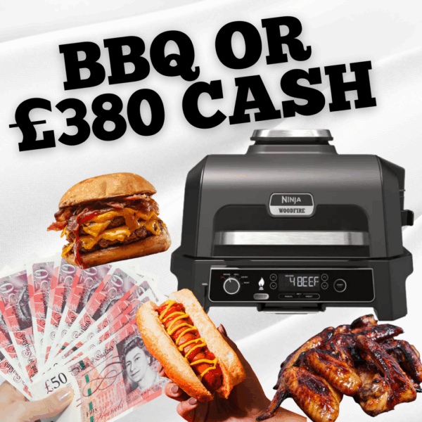 BBQ OR £380 CASH