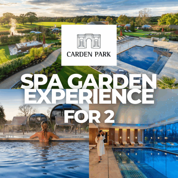 CARDEN PARK SPA EXPERIENCE FOR 2 (CASH ALT = £200)