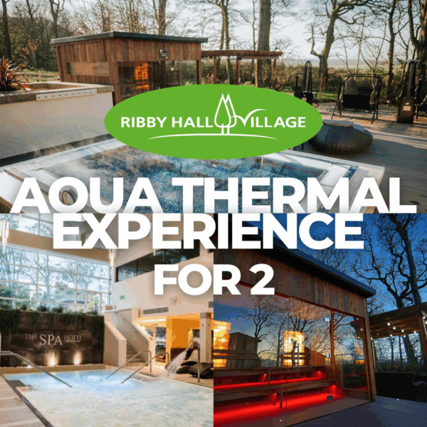 RIBBY HALL SPA EXPERIENCE FOR 2 (CASH ALT = £125)