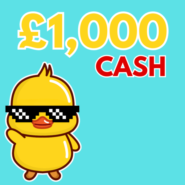 £1,000 Cash