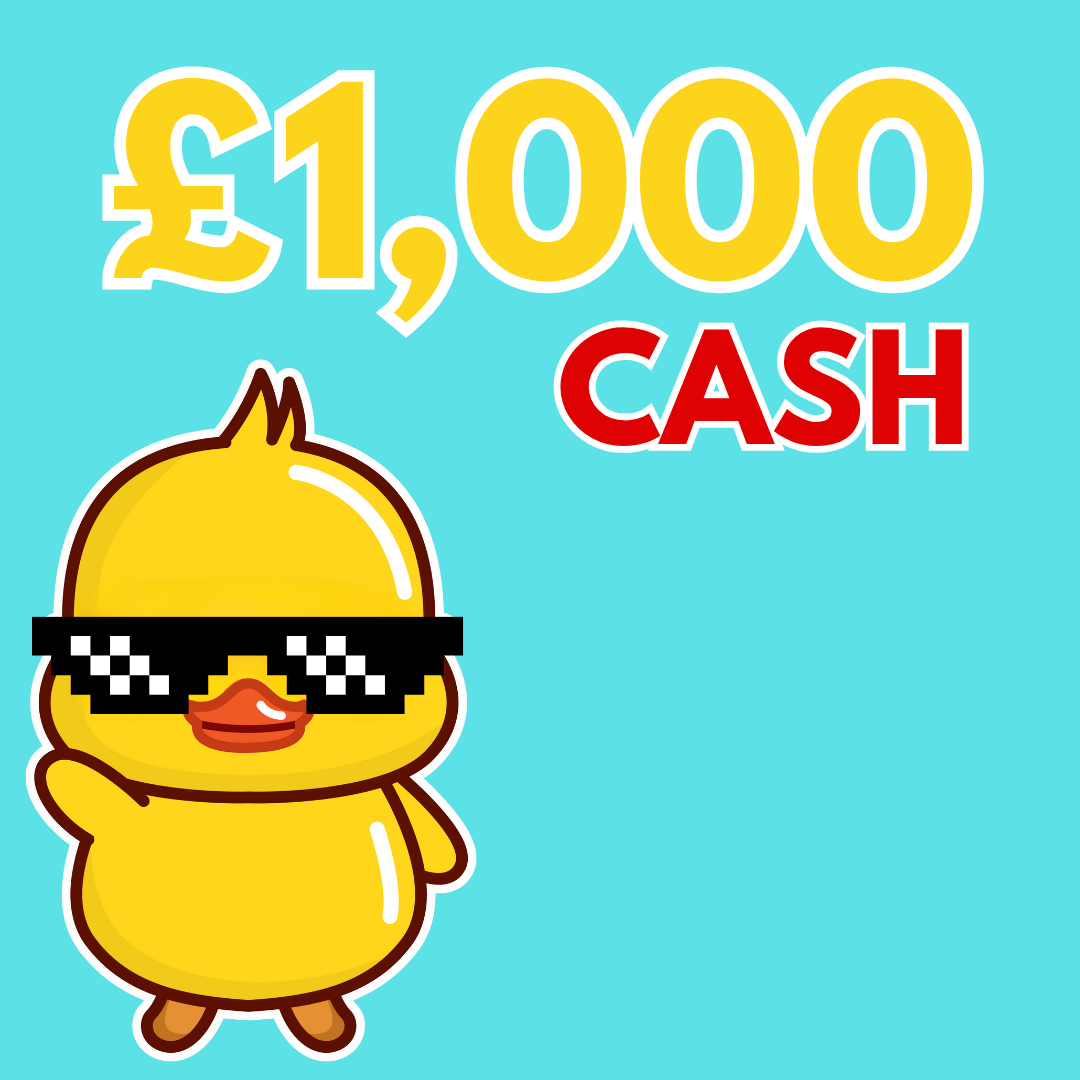 £1,000 Cash