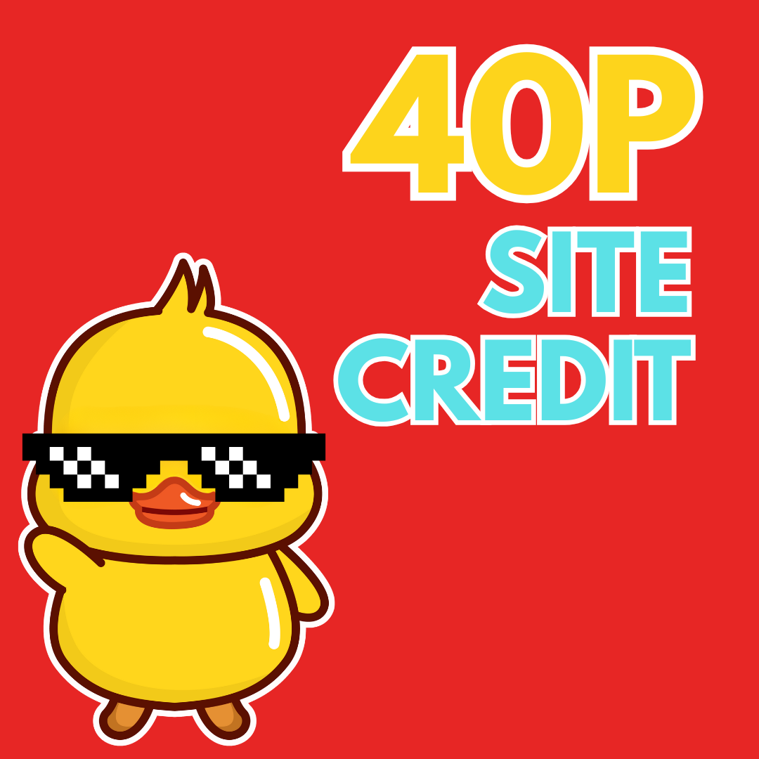 40p Site Credit