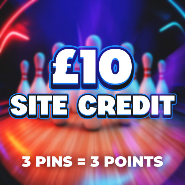 3 Pins – 3 Points – £10 Site Credit
