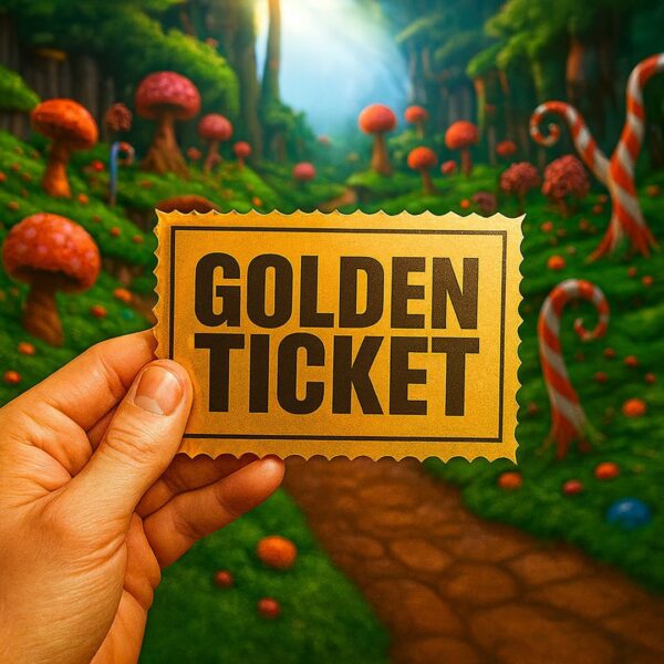 Golden Ticket – £750 Cash – 9 Points