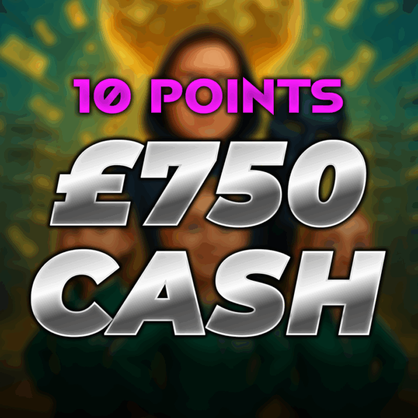 4.56 Billion Won Piggy Bank – £750 Cash – 10 Points