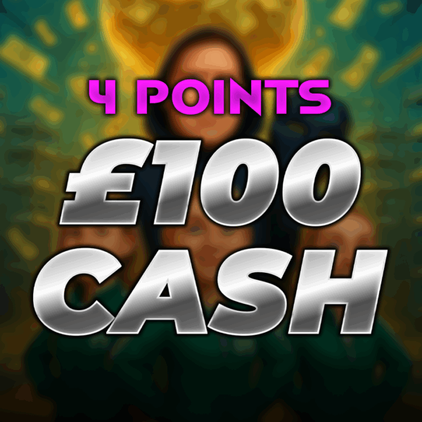 Red Light – £100 Cash – 4 Points