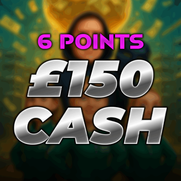 Marble Won – £150 Cash – 6 Points