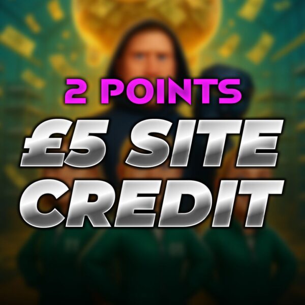Squid Games Begin – £5 Site Credit – 2 Points