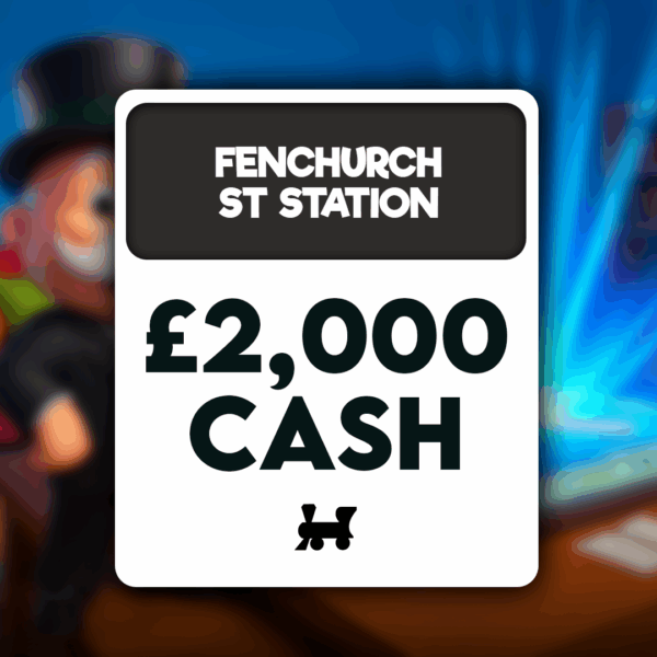 Fenchurch St Station - £2000 Cash