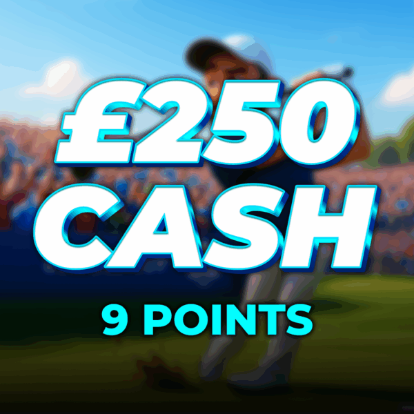 Birdie | 9 Points | £250 Cash
