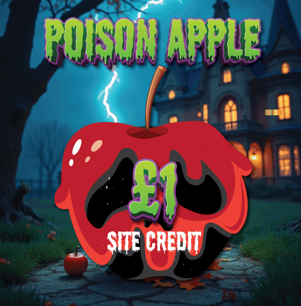 POISONOUS APPLE - £1 SITE CREDIT
