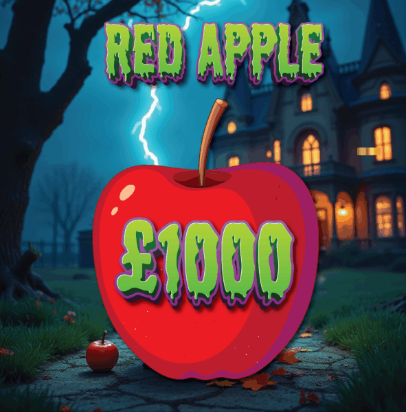 RED APPLE - £1,000 CASH