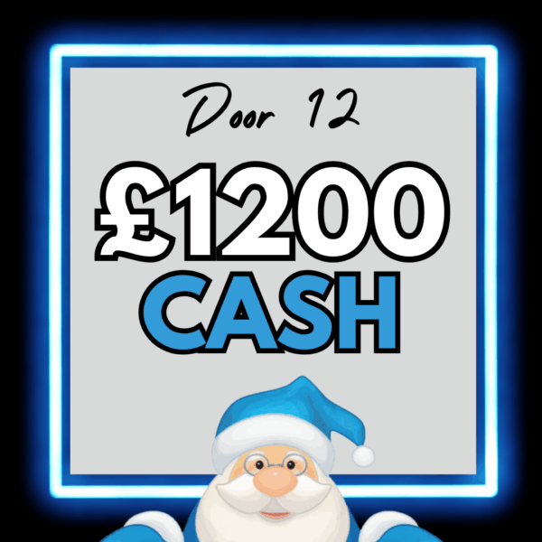 Day 12 - £1200 Cash