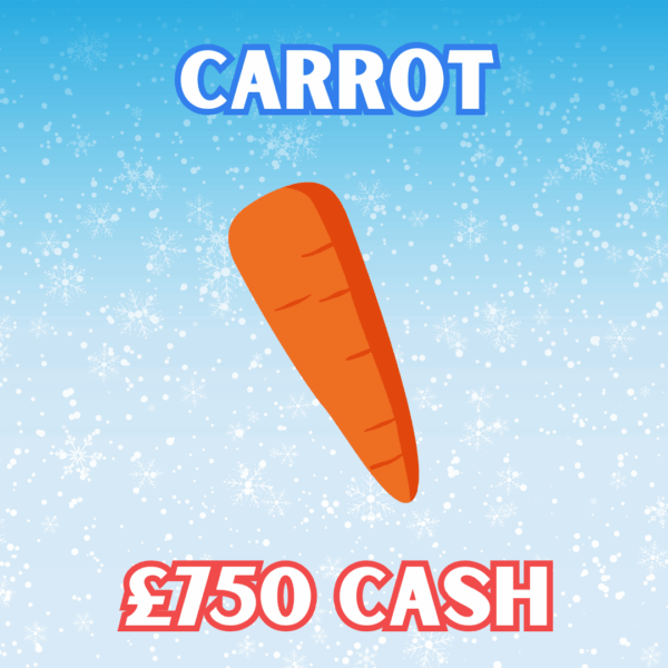 Carrot - £750 Cash