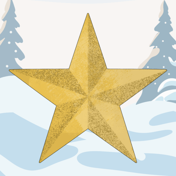 CHRISTMAS STAR - £2.50 SITE CREDIT