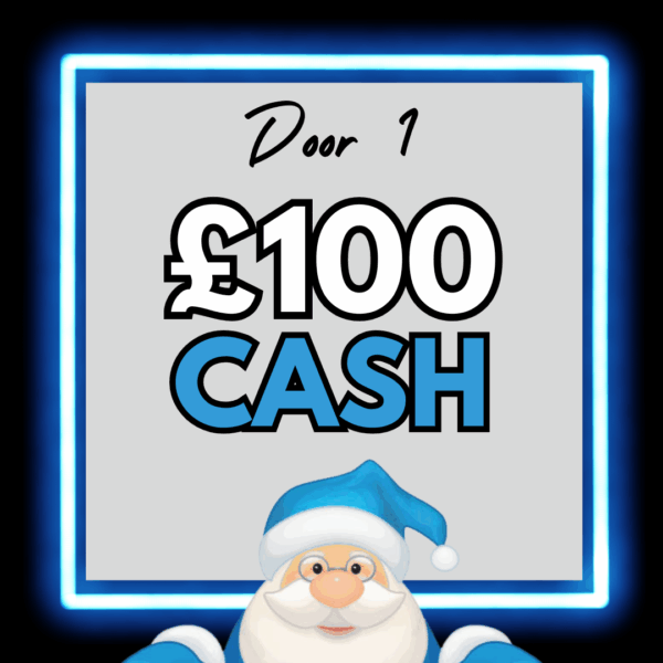 Day 1 - £100 Cash