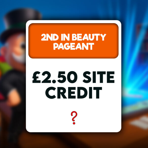 2nd In Beauty Pageant - £2.50 Site Credit