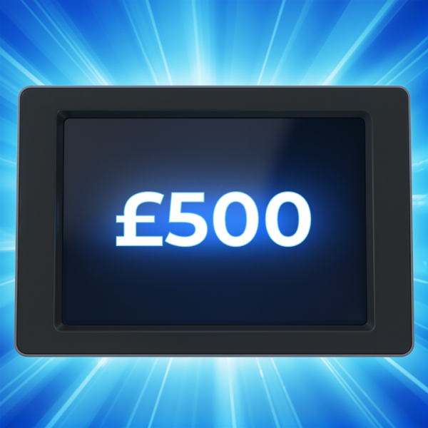 WITHDRAW £500 CASH
