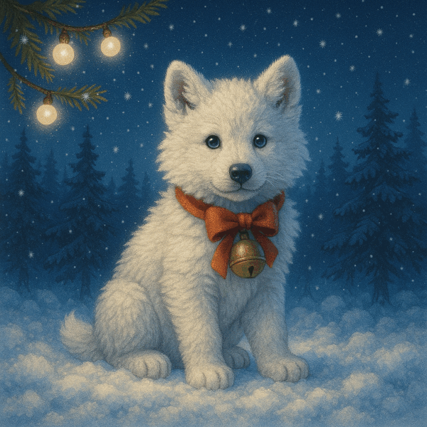 Snow Wolf Pup - £5 Site Credit