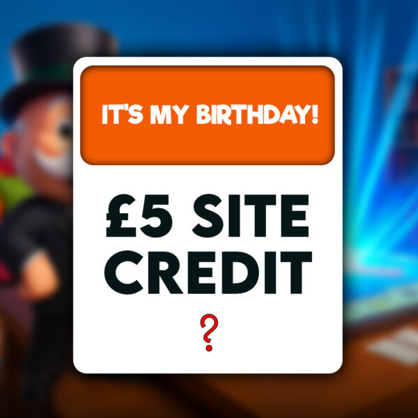 Its My Birthday - £5 Site Credit