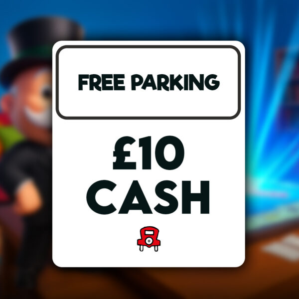 Free Parking - £10 Cash
