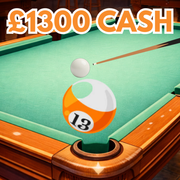 Ball 13 - £1,300 Cash