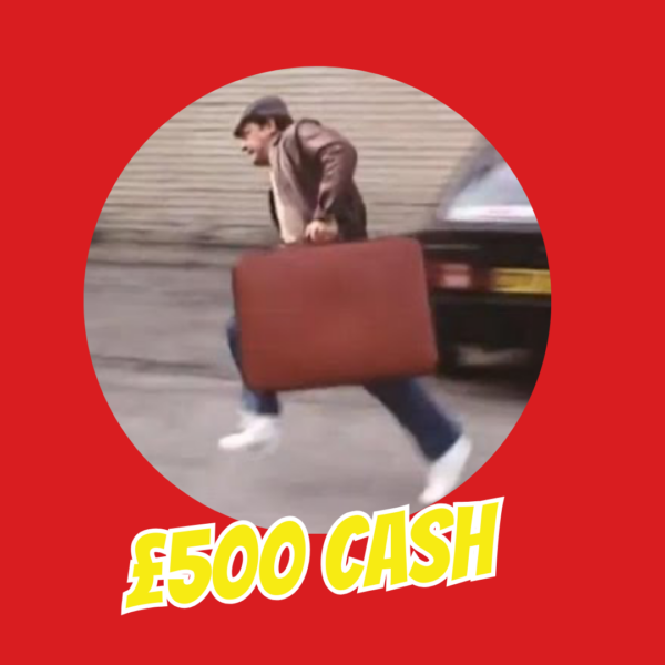 DEL'S BRIEFCASE - £500 CASH