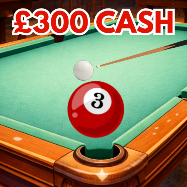 Ball 3 - £300 Cash