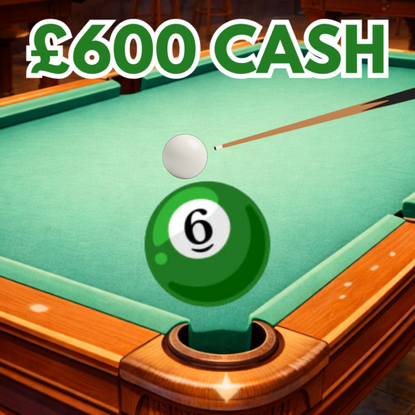 Ball 6 - £600 Cash