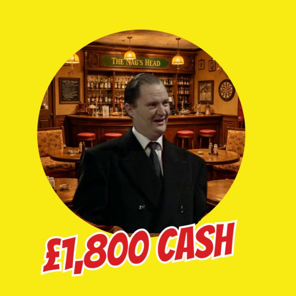 SLATER - £1,800 CASH