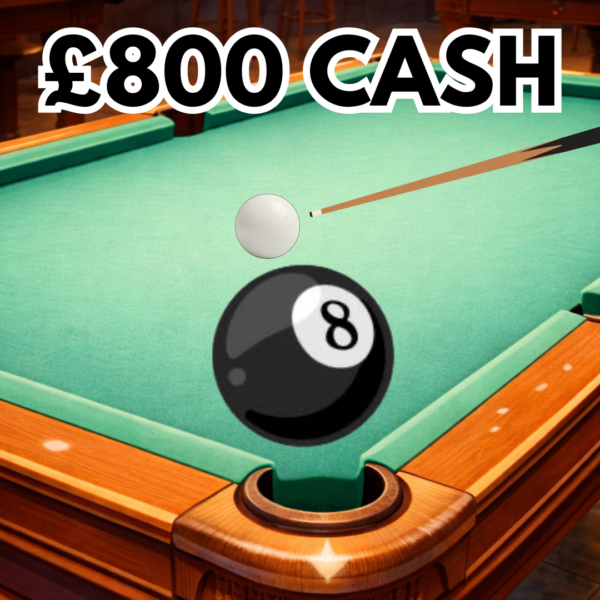 DOUBLED INSTANT - Ball 8 - £1,600 CASH