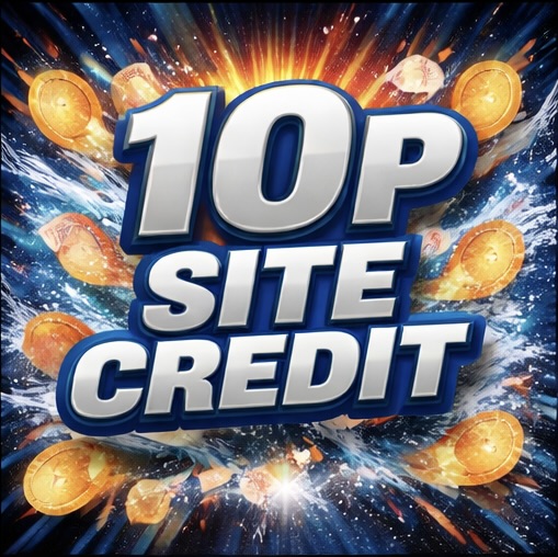 10p Site Credit