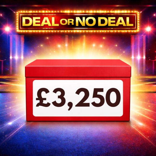 BOX 19 - £3,250 CASH OR "SPIN THE WHEEL"