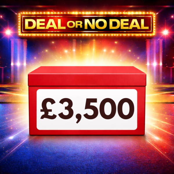 BOX 20 - £3,500 CASH OR "SPIN THE WHEEL"